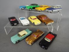 Dinky Toys, Corgi Toys - A group of 11 repainted / restored diecast vehicles mainly by Corgi.