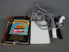 A Nintendo Wii games console and accessories,
