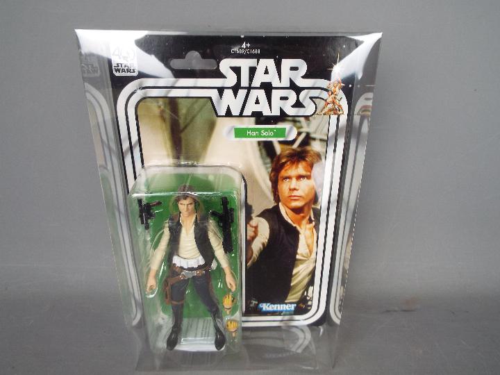 Kenner, Star Wars - Two carded Kenner Hasbro Star Wars 40th Anniversary 6" figures, - Image 3 of 4