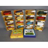 Corgi - A collection of 17 Corgi diecast models mainly Bedford OB Coaches including some Code 3