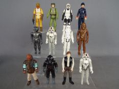 Star Wars, Kenner, Hasbro, LFL, CPG, GMFG - A group of 12 loose vintage Star Wars figures.