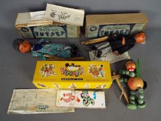 Pelham Puppets - Three boxed vintage Pelham Puppets.