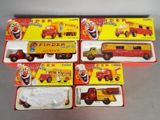 Corgi Classics - Four boxed diecast vehicles from the Corgi 'Pinder Jean Richard Circus Range'.