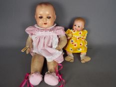Armand Marseille - A pair of Armand Marseille bisque dolls believed to both date circa 1930's.