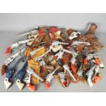 Lone Star, Crescent, Cap Guns - A cache of over 20 unboxed vintage toy cap guns,