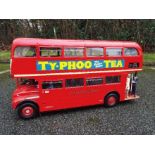 Hachette - A built Hachette 1:12 scale Routemaster Bus from the Hachette 'Build Your Own Classic