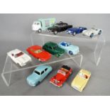 Dinky Toys, Corgi Toys, Motorkits - A group of 11 repainted / restored diecast vehicles.