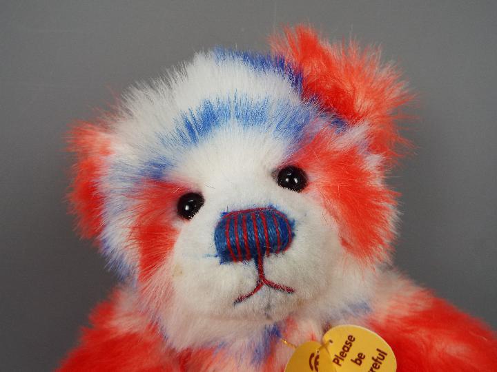 Charlie Bears - A Charlie Bears soft toy teddy bear 'Brit' CB125092A, designed by Isabelle Lee. - Image 2 of 5