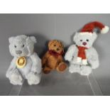 Charlie Bears - three Charlie Bears to include Cook TB2011003 with label to back and tag,