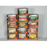 EFE - A collection of 13 boxed 1:76 scale model buses by EFE including some Code 3 models.