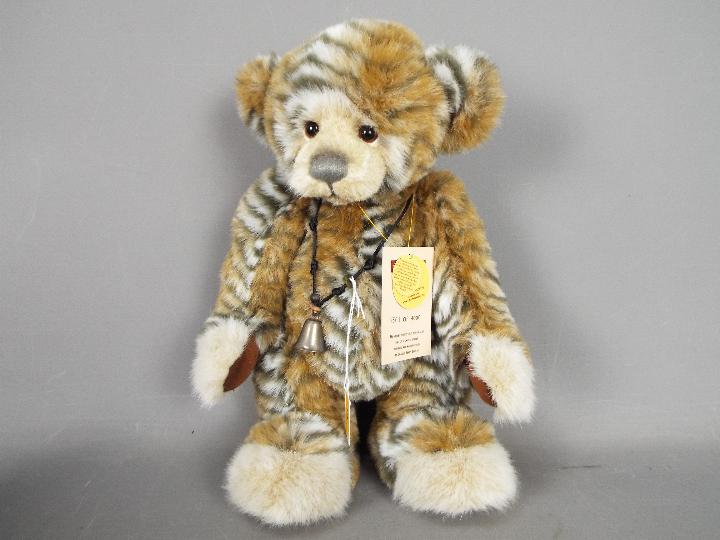 Charlie Bears - a limited edition Charlie Bear entitled Abhay CB114971 with jointed arms and legs, - Image 2 of 5