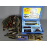 Hornby Dublo - A boxed Hornby Dublo 3-rail EDG18 Train Set with a 2-6-4 Tank Locomotive Op.No.