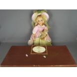 Alberon Dolls - A boxed Alberon Doll modern bisque doll ''Abigail'.