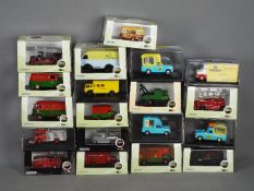Oxford Diecast - A collection of 19 boxed diecast vehicles in various scales by Oxford Diecast.