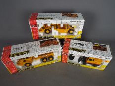 Joal - Three boxed diecast construction vehicles.