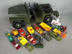 Palitoy, Dinky Toys, Corgi, Matchbox- An unboxed vintage Palitoy 'Action Man' Land Rover,