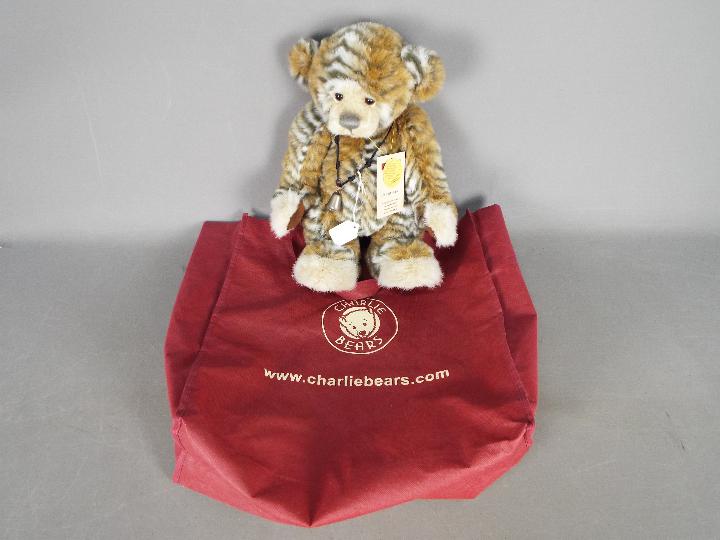 Charlie Bears - a limited edition Charlie Bear entitled Abhay CB114971 with jointed arms and legs,