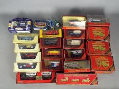 22 predominately boxed diecast vehicles majority being Matchbox Models of Yesteryear.