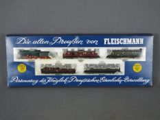 Fleischmann - A boxed Fleischmann #7880 N Gauge Royal Prussian Train Set.