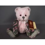 Charlie Bears - A Charlie Bears soft toy teddy bear Sylvia' CB161631B, designed by Isabelle Lee.