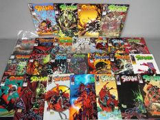 Image - A collection of 'Spawn' modern age comics some of which are contained within in clear