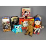 Beano - Comparethemarket, Others - A mixed lot containing a vintage teddy bear,