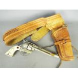 BCM (Derby), Cap Guns - A vintage BCM (Derby) diecast toy 'Sixgun' cap gun.