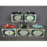 Varney Collectors (Copycat Models) - A boxed collection of five white metal racing car models by