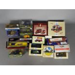 Corgi, Matchbox Dinky - A collection of 17 boxed diecast model vehicles in various scales.