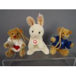 Steiff - three Steiff bears to include #028243, #028212, both with tags,