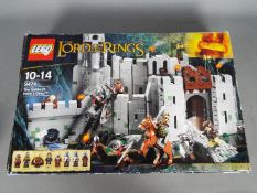 Lego - A Lego 'Lord Of The Rings' boxed set #9474 'The Battle Of Helm's Deep'.