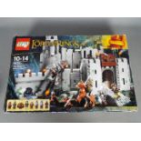 Lego - A Lego 'Lord Of The Rings' boxed set #9474 'The Battle Of Helm's Deep'.