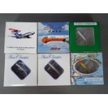 Aero Classics, Jet-X - Six boxed Lockheed L-188 Electra diecast model aircraft in 1:400 scale.