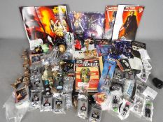 Hasbro, Kelloggs, Tazos, Other - Over 20 Star Wars Attackitx figures, key rings, collectables,