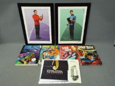 Star Trek - Two Star Trek Limited Edition Prints of 'Bones' (no.736 of 995) and Scotty (no.