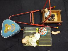 Reliable of Canada, Triang, Chad Valley, Other - Two jointed composite dolls marked 'Reliable,