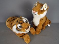 Metro Soft Toys, Brockworth - Two soft plush tiger toys br Brockworth and Metro Soft Toys.