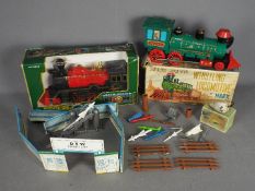 Schuco, Mark, Other - A small collection of vintage tinplate and plastic toys.