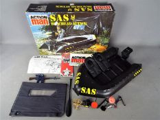 Palitoy, Action Man - A boxed Plaitoy Actiona Man SAS Beachead Attack Set.