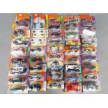 Matchbox - Approximately 40 blister carded modern issue Matchbox diecast vehicles.