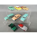 Dinky Toys - A fleet of 8 unboxed diecast Dinky Toys.