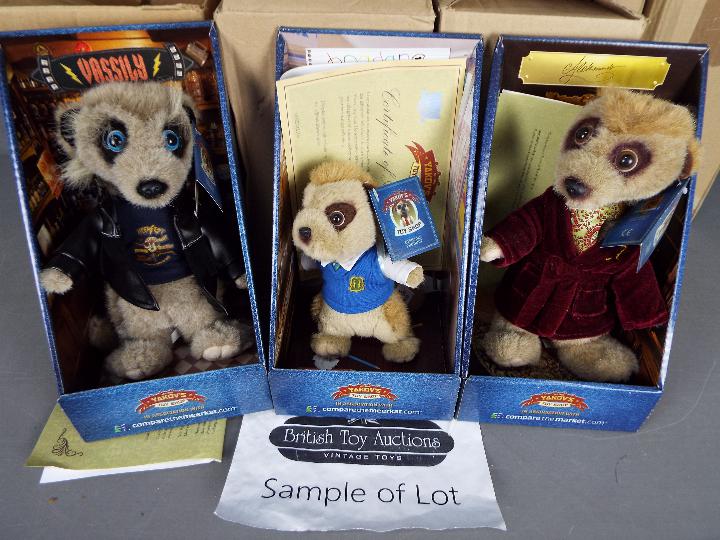 Comparethemaket Meerkats - A family of 10 boxed Yakov's Toy Shop (comparethemarket.com) Meerkats. - Image 2 of 2