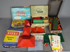 Bayko, Chad Valley, Other - A collection of vintage building / construction toys.