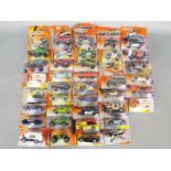 Matchbox - Approximately 40 blister carded modern issue Matchbox diecast vehicles.