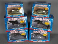 Corgi Tactical Strike - Six boxed Corgi military vehicles in 1:64 scale from the Corgi 'Military