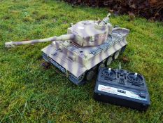 Heng Long - RC Tiger tank I 1:16 Advanced Line IR/BB with 6mm Shooting System + infrared battle