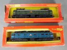 Hornby - Two boxed OO gauge Class EM2 Overhead Electric Locomotives by Hornby. Lot includes Op.No.