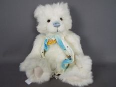 Charlie Bears - A Charlie Bears soft toy teddy bear 'Snowflake' CB614923,