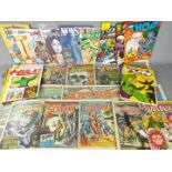 Marvel, DC Comics, Wildstorm, Others - A collection of over 20 bronze / modern age mainly UK comics.