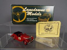 Lansdowne Models - A boxed Lansdowne Models LDM25 1954 Singer SM Roadster Limited Edition made to